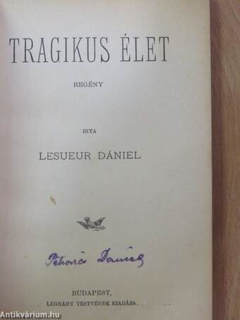 Tragikus élet