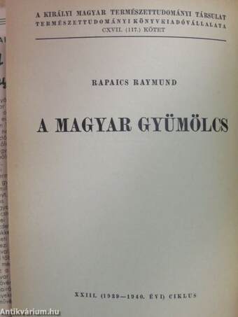 A magyar gyümölcs