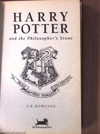 Harry Potter and the Philosopher's Stone