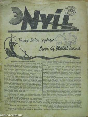 Nyíl 1931-1934. (vegyes számok) (21 db) (rossz állapotú)