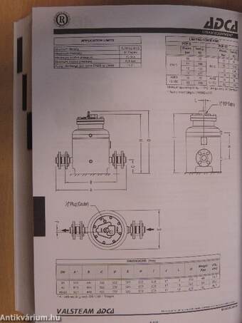 Complete range of products for steam and other industrial fluids