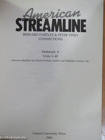 American Streamline - Connections - Workbook A