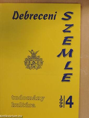 Debreceni Szemle 1999. december