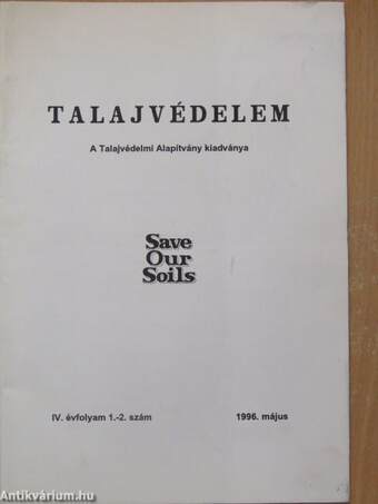 Talajvédelem 1996/1-4.