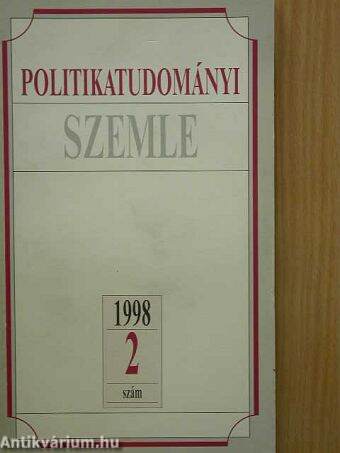 Politikatudományi Szemle 1998/2.