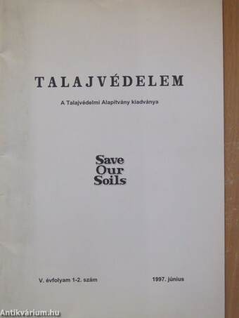 Talajvédelem 1997/1-4.