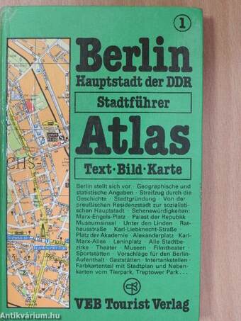 Berlin Stadtführer Atlas