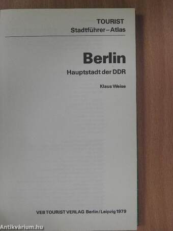 Berlin Stadtführer Atlas