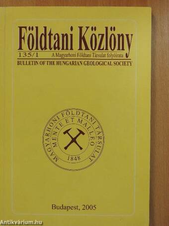 Földtani Közlöny 2005/1-4.