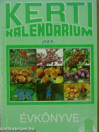 Kerti Kalendárium évkönyve 1989.