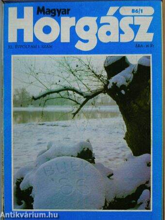 Magyar Horgász 1986. (nem teljes évfolyam)