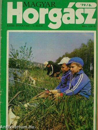 Magyar Horgász 1979-1980. (Az 1979. évi nem teljes évfolyam)