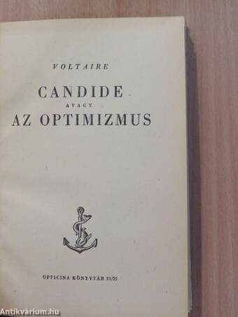 Candide avagy az optimizmus