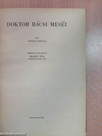 Doktor bácsi meséi