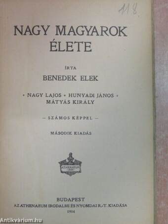 Nagy magyarok élete II.