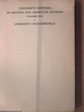 London's Underworld