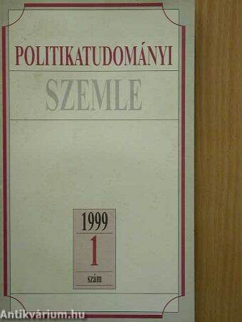 Politikatudományi Szemle 1999/1.