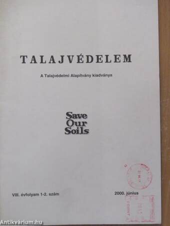 Talajvédelem 2000/1-4.