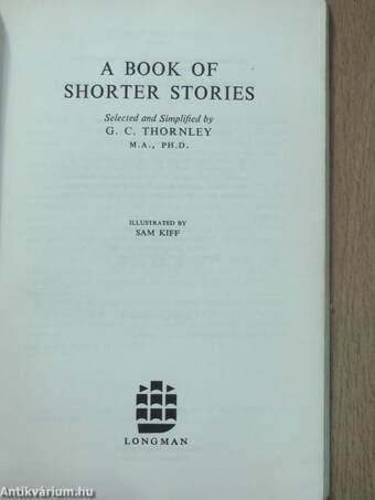 A Book of Shorter Stories