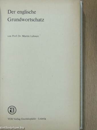 Der englische Grundwortschatz