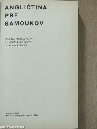 Anglictina pre samoukov