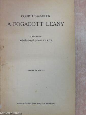 A fogadott leány