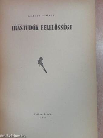 Irástudók felelőssége