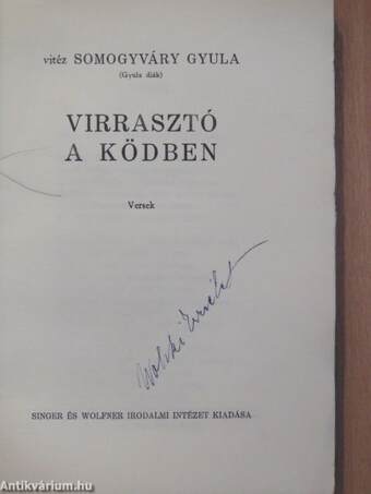 Virrasztó a ködben