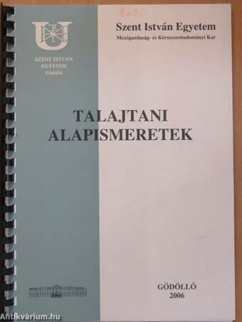 Talajtani alapismeretek