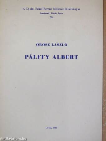 Pálffy Albert
