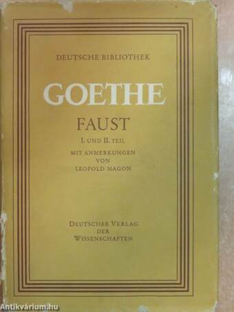 Faust I-II.