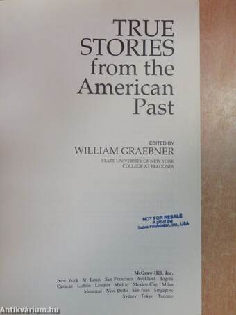 True Stories from the American past