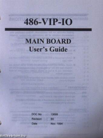 486-VIP-IO Main Board