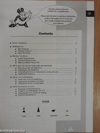 Samsung - CD-Rom drive SCR-630