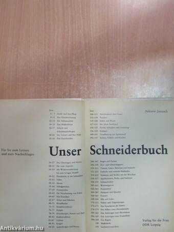 Unser Schneiderbuch