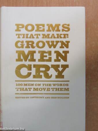 Poems That Make Grown Men Cry