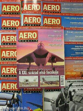 Aero Magazin 1999-2001. (vegyes számok, 19 db)