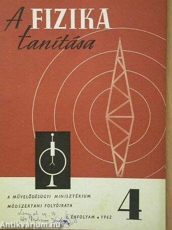 A fizika tanítása 1962/4.