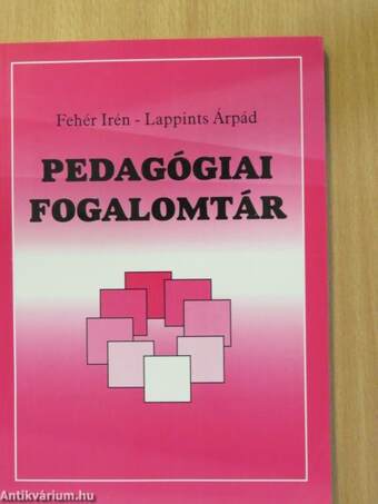 Pedagógiai fogalomtár