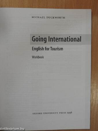 Going International - Workbook