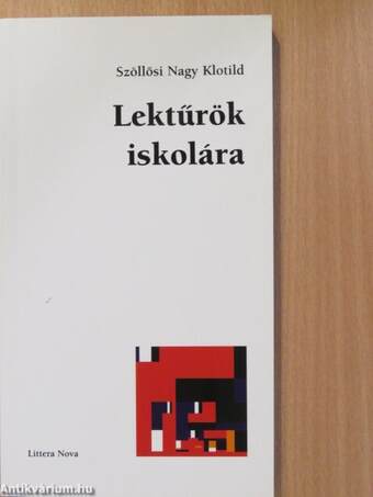 Lektűrök iskolára (dedikált példány)