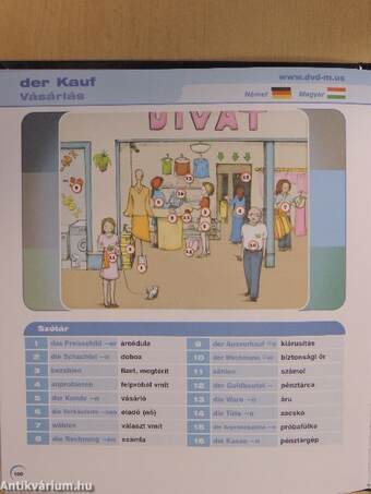 Német képes szótár - DVD-vel