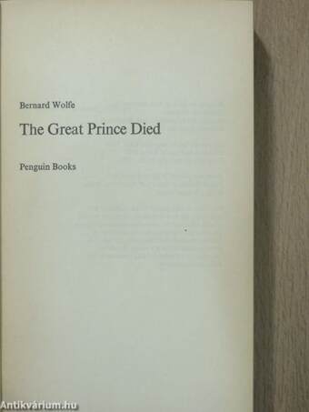 The Great Prince Died