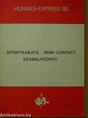 Sportkarate Semi-Contact szabálykönyv