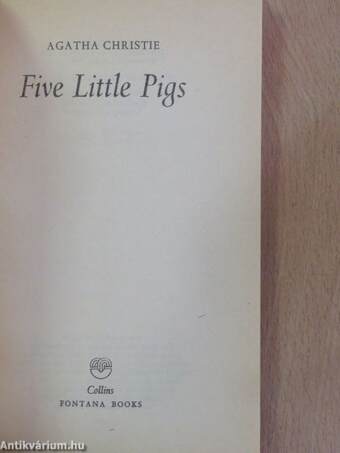 Five Little Pigs