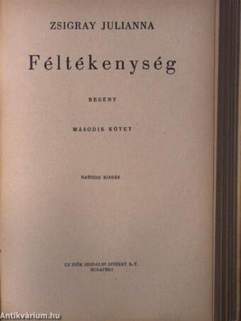 Féltékenység I-II.