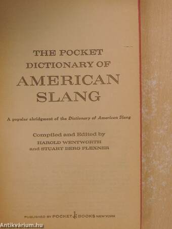 The Pocket Dictionary of American Slang