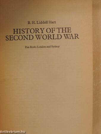 History of the Second World War