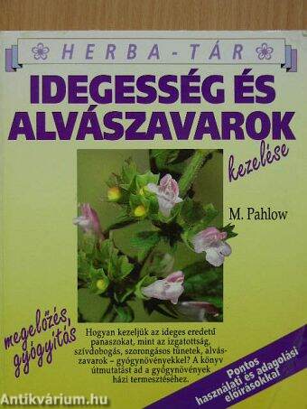 Idegesség és alvászavarok kezelése