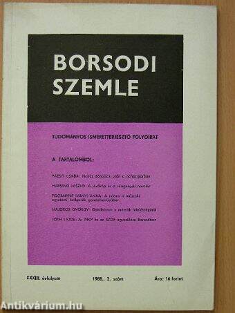 Borsodi Szemle 1988. március